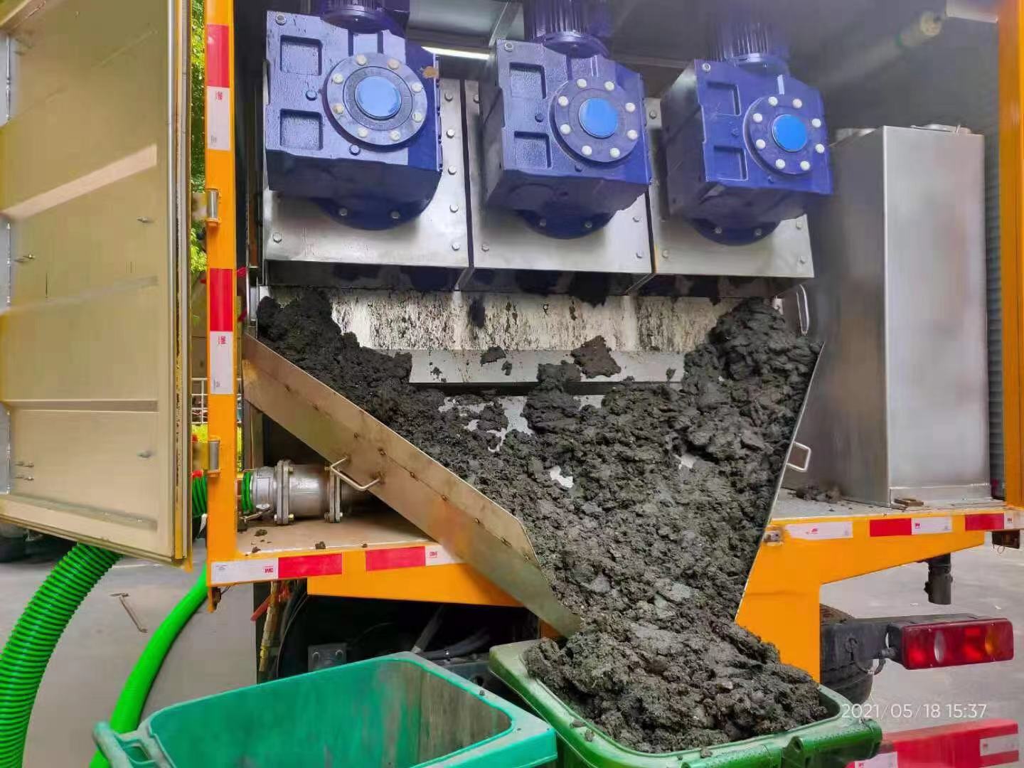 仁化化粪池清掏城市维护站-泥浆净化干湿分离处理